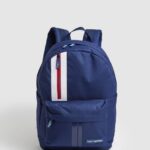 גברים 4N8XB1293 Pepe Jeans jarman תיק גב מבד עם פרטי קו