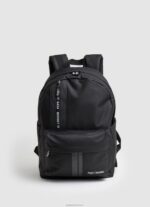 ⁦גברים 4N8XB1296 Pepe Jeans שָׁחוֹר ארנק עור לוגו כולו⁩ – תמונה ⁦5⁩