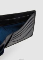 ⁦גברים 4N8XB1298 Pepe Jeans שָׁחוֹר ארנק עור עם לוגו חרוט⁩ – תמונה ⁦3⁩