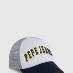 גברים 4N8XB1300 Pepe Jeans dulwich כובע בייסבול לוגו רקום
