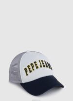 גברים 4N8XB1300 Pepe Jeans dulwich כובע בייסבול לוגו רקום