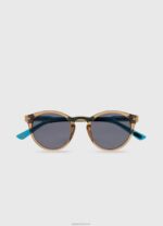 ⁦גברים 4N8XB1304 Pepe Jeans צהוב אוקר משקפי שמש עגולים⁩ – תמונה ⁦2⁩