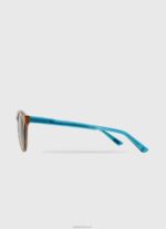 ⁦גברים 4N8XB1304 Pepe Jeans צהוב אוקר משקפי שמש עגולים⁩ – תמונה ⁦3⁩