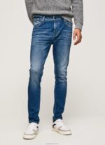 ⁦גברים 4N8XB791 Pepe Jeans דֵנִים ג'ינס סקיני בכושר מייסון midrise⁩ – תמונה ⁦2⁩