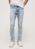 ⁦גברים 4N8XB792 Pepe Jeans דֵנִים ג'ינס סקיני בכושר מייסון midrise⁩ – תמונה ⁦2⁩