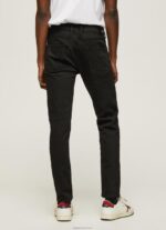 ⁦גברים 4N8XB793 Pepe Jeans דֵנִים ג'ינס עם מותניים נמוכים בגזרת פינסברי⁩ – תמונה ⁦4⁩