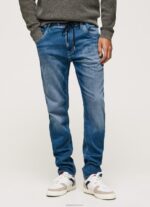 ⁦גברים 4N8XB794 Pepe Jeans דֵנִים ג'ינס בגזרה דקיקה של jagger midrise⁩ – תמונה ⁦2⁩