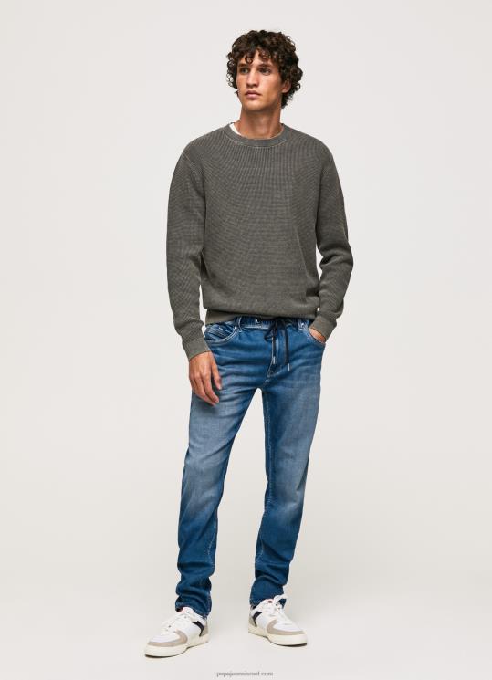 d792d791d7a8d799d79d_4n8xb794_pepe_jeans_d793d6b5d7a0d6b4d799d79d_d792d799d7a0d7a1_d791d792d796d7a8d794_d793d7a7d799d7a7d794_d7a.jpg גברים 4N8XB794 Pepe Jeans דֵנִים ג'ינס בגזרה דקיקה של jagger midrise – תמונה 1