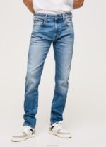 ⁦גברים 4N8XB795 Pepe Jeans דֵנִים מכנסי ג'ינס בגזרה בגזרה בינונית של מנוף⁩ – תמונה ⁦2⁩