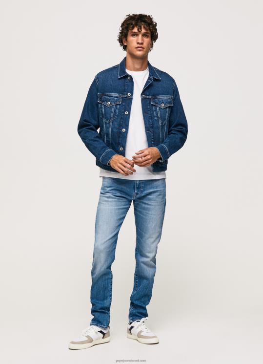 d792d791d7a8d799d79d_4n8xb795_pepe_jeans_d793d6b5d7a0d6b4d799d79d_d79ed79bd7a0d7a1d799_d792d799d7a0d7a1_d791d792d796d7a8d794_d79.jpg גברים 4N8XB795 Pepe Jeans דֵנִים מכנסי ג'ינס בגזרה בגזרה בינונית של מנוף – תמונה 1
