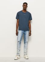 גברים 4N8XB796 Pepe Jeans דֵנִים בקע ג'ינס רגיל בינוני בגזרה דקיקה