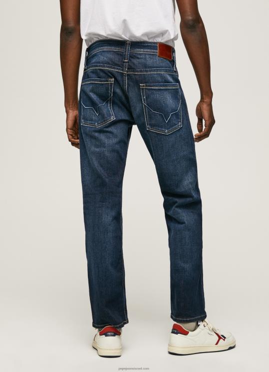 ⁦גברים 4N8XB798 Pepe Jeans דֵנִים kingston zip רגיל ג'ינס מותן רגיל⁩ – תמונה ⁦5⁩
