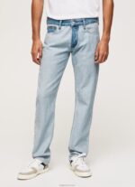 ⁦גברים 4N8XB799 Pepe Jeans דֵנִים מכנסי ג'ינס בגזרה רגילה בגזרה בינונית⁩ – תמונה ⁦2⁩