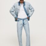 גברים 4N8XB799 Pepe Jeans דֵנִים מכנסי ג'ינס בגזרה רגילה בגזרה בינונית