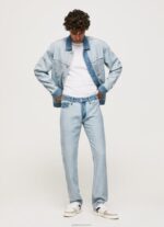גברים 4N8XB799 Pepe Jeans דֵנִים מכנסי ג'ינס בגזרה רגילה בגזרה בינונית