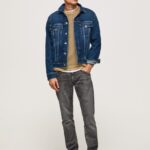 גברים 4N8XB800 Pepe Jeans דֵנִים מסלול ג'ינס רגיל בכושר בינוני