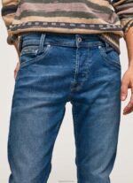 ⁦גברים 4N8XB801 Pepe Jeans דֵנִים ג'ינס רגיל בכושר ספייק בינוני⁩ – תמונה ⁦3⁩