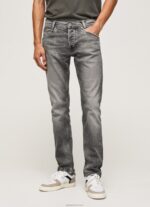 ⁦גברים 4N8XB802 Pepe Jeans דֵנִים ג'ינס רגיל בכושר ספייק בינוני⁩ – תמונה ⁦2⁩