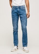 ⁦גברים 4N8XB803 Pepe Jeans דֵנִים מסלול ג'ינס רגיל בכושר בינוני⁩ – תמונה ⁦2⁩