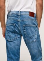 ⁦גברים 4N8XB803 Pepe Jeans דֵנִים מסלול ג'ינס רגיל בכושר בינוני⁩ – תמונה ⁦5⁩
