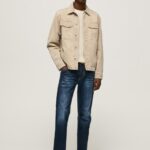 גברים 4N8XB805 Pepe Jeans דֵנִים ג'ינס רגיל בכושר ספייק בינוני