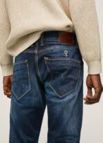 ⁦גברים 4N8XB805 Pepe Jeans דֵנִים ג'ינס רגיל בכושר ספייק בינוני⁩ – תמונה ⁦4⁩