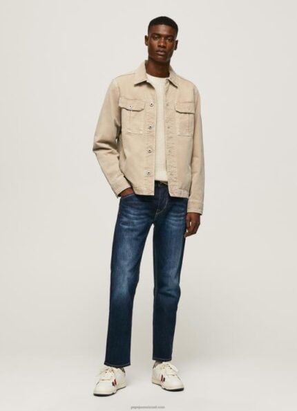 גברים 4N8XB805 Pepe Jeans דֵנִים ג'ינס רגיל בכושר ספייק בינוני