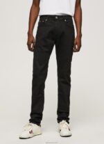 ⁦גברים 4N8XB806 Pepe Jeans דֵנִים ג'ינס מותניים רגילים בהתאמה סטנלי⁩ – תמונה ⁦2⁩