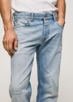 ⁦גברים 4N8XB807 Pepe Jeans דֵנִים ג'ינס סטנלי midrise בכושר רגיל⁩ – תמונה ⁦3⁩