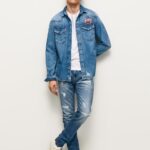 גברים 4N8XB808 Pepe Jeans דֵנִים ג'ינס סטנלי midrise בכושר רגיל