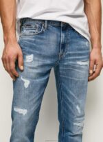 ⁦גברים 4N8XB808 Pepe Jeans דֵנִים ג'ינס סטנלי midrise בכושר רגיל⁩ – תמונה ⁦3⁩