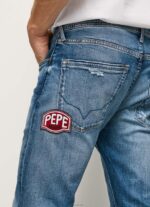 ⁦גברים 4N8XB808 Pepe Jeans דֵנִים ג'ינס סטנלי midrise בכושר רגיל⁩ – תמונה ⁦4⁩
