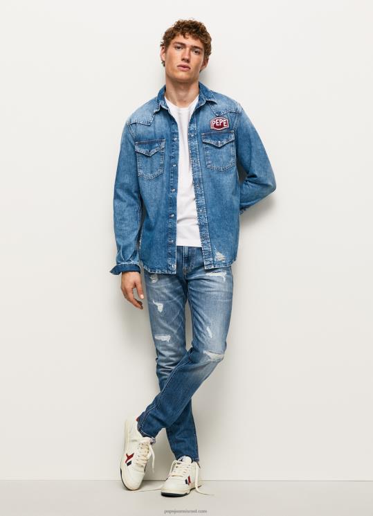 d792d791d7a8d799d79d_4n8xb808_pepe_jeans_d793d6b5d7a0d6b4d799d79d_d792d799d7a0d7a1_d7a1d798d7a0d79cd799_midrise_d791d79bd795d7a9d7.jpg גברים 4N8XB808 Pepe Jeans דֵנִים ג'ינס סטנלי midrise בכושר רגיל – תמונה 1