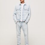 גברים 4N8XB809 Pepe Jeans דֵנִים ג'ינס בגזרה רגועה של callen midrise