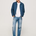 גברים 4N8XB810 Pepe Jeans דֵנִים ג'ינס בהתאמה רגועה של פן