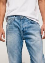 ⁦גברים 4N8XB810 Pepe Jeans דֵנִים ג'ינס בהתאמה רגועה של פן⁩ – תמונה ⁦3⁩