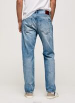 ⁦גברים 4N8XB810 Pepe Jeans דֵנִים ג'ינס בהתאמה רגועה של פן⁩ – תמונה ⁦4⁩
