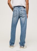 ⁦גברים 4N8XB811 Pepe Jeans דֵנִים ג'ינס בגזרה רגועה של byron midrise⁩ – תמונה ⁦4⁩