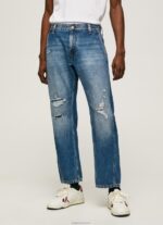 ⁦גברים 4N8XB812 Pepe Jeans דֵנִים ג'ינס בגזרה רגועה של cade midrise⁩ – תמונה ⁦2⁩