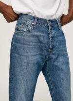 ⁦גברים 4N8XB813 Pepe Jeans דֵנִים ג'ינס בגזרה רגועה של byron midrise⁩ – תמונה ⁦3⁩