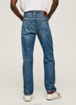 ⁦גברים 4N8XB813 Pepe Jeans דֵנִים ג'ינס בגזרה רגועה של byron midrise⁩ – תמונה ⁦4⁩