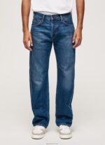 ⁦גברים 4N8XB814 Pepe Jeans דֵנִים ג'ינס בהתאמה רגועה של פן⁩ – תמונה ⁦2⁩