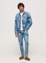 גברים 4N8XB816 Pepe Jeans דֵנִים מכנסי ג'ינס בינוניים בגזרה רגועה של callen