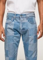 ⁦גברים 4N8XB816 Pepe Jeans דֵנִים מכנסי ג'ינס בינוניים בגזרה רגועה של callen⁩ – תמונה ⁦3⁩