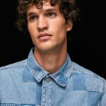 גברים 4N8XB817 Pepe Jeans דֵנִים חולצת ג'ינס בגזרה רגועה