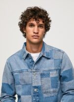 ⁦גברים 4N8XB817 Pepe Jeans דֵנִים חולצת ג'ינס בגזרה רגועה⁩ – תמונה ⁦4⁩