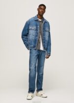 ⁦גברים 4N8XB818 Pepe Jeans דֵנִים ז'קט ג'ינס במידות גדולות⁩ – תמונה ⁦2⁩