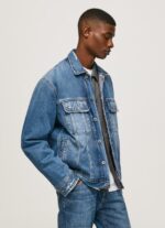 גברים 4N8XB818 Pepe Jeans דֵנִים ז'קט ג'ינס במידות גדולות