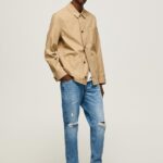 גברים 4N8XB820 Pepe Jeans דֵנִים ג'ינס בגזרה רגועה של callen midrise