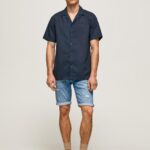 גברים 4N8XB821 Pepe Jeans דֵנִים מכנסי ג'ינס קצרים בכושר סטנלי